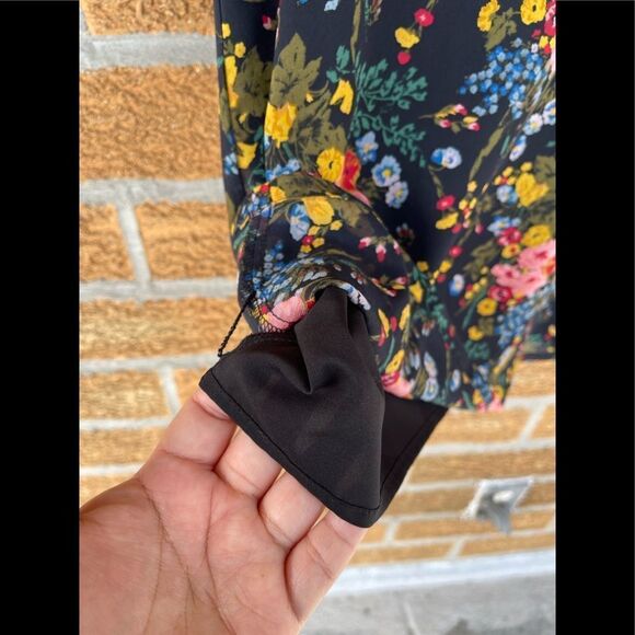 Madewell x No.6 Silk Beacon Dress in Garden Bouquet size 0 - Picture 8 of 14